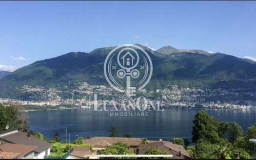 Lussuoso appartamento con giardino di 4,5 locali con vista lago – la vostra casa di vacanza da sogno sul Lago Maggiore